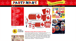 Desktop Screenshot of partymart.ca